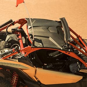 KEMIMOTO Front Lower Door Inserts & Roof for Can‑Am Maverick X3