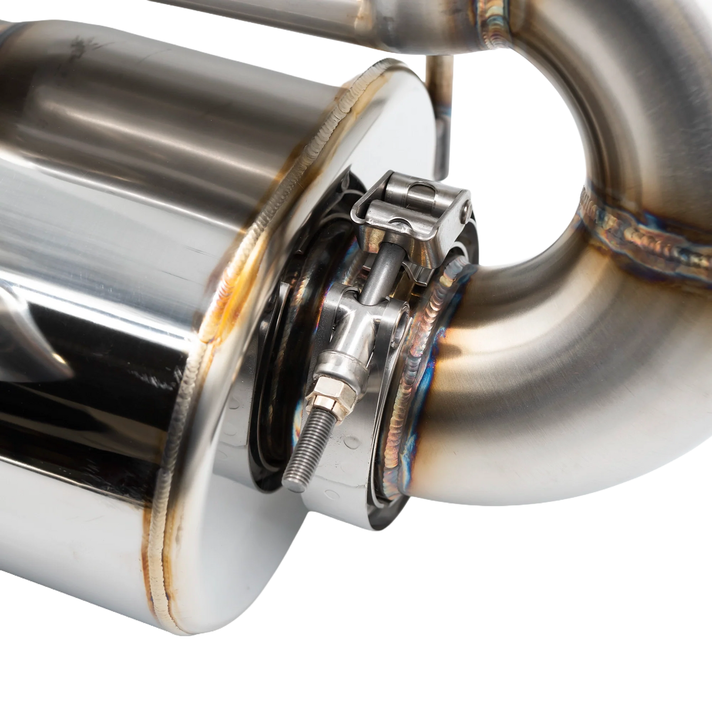 Bikeman Polaris Pro R Center Exit Exhaust Dual 3.0" Tip