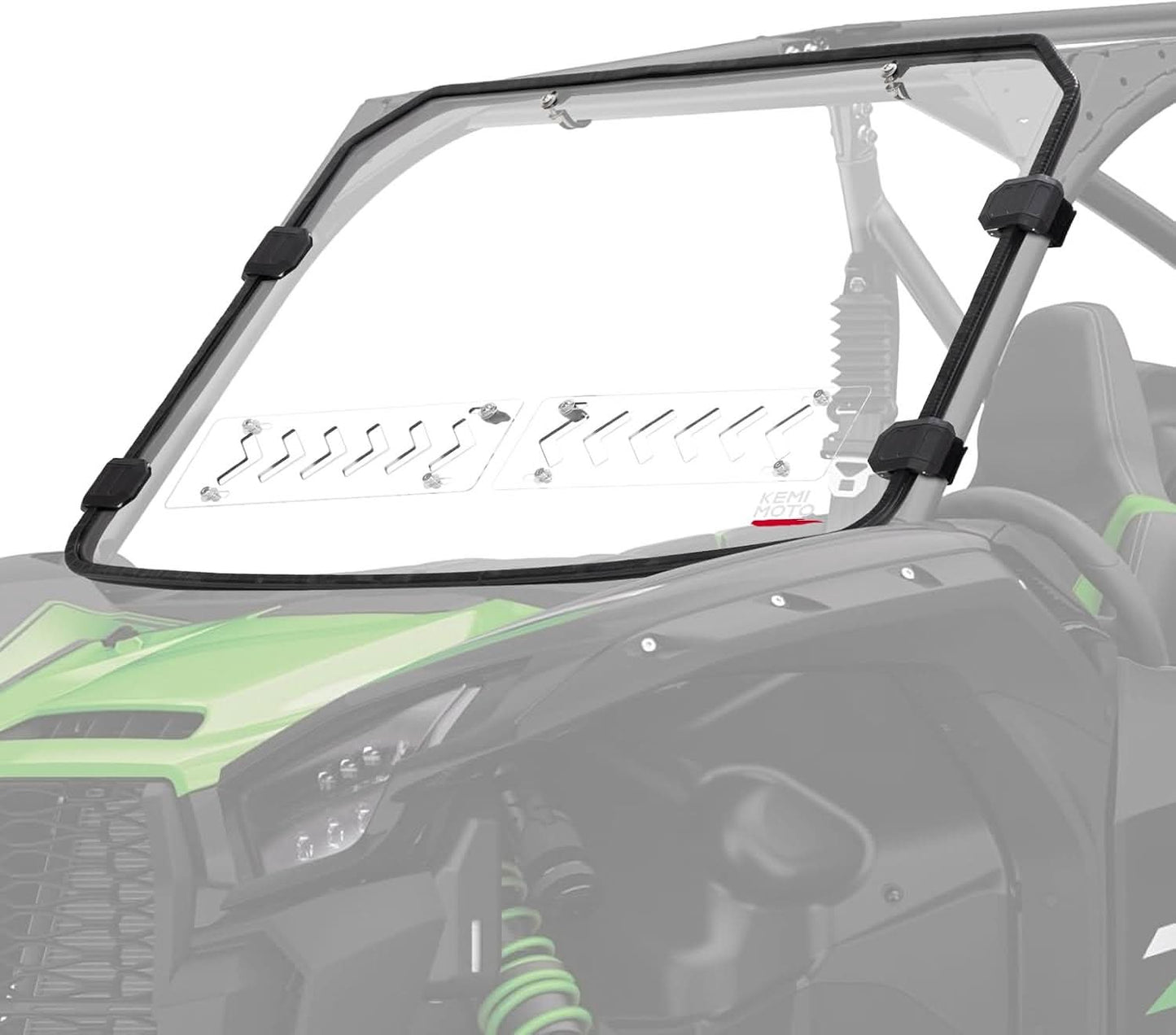 Kemimoto Vented Front Windshield for Kawasaki Teryx KRX 1000