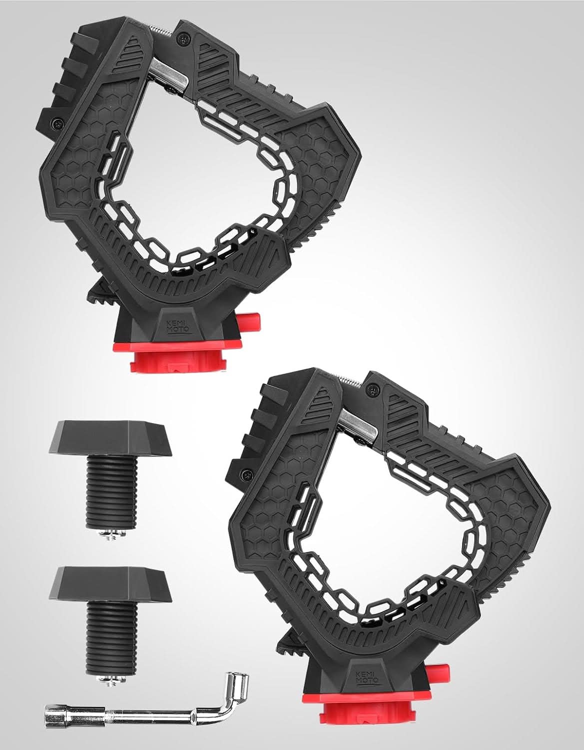 Kemimoto Ratcheting Hunting Tool Rack for Sportsman & RZR