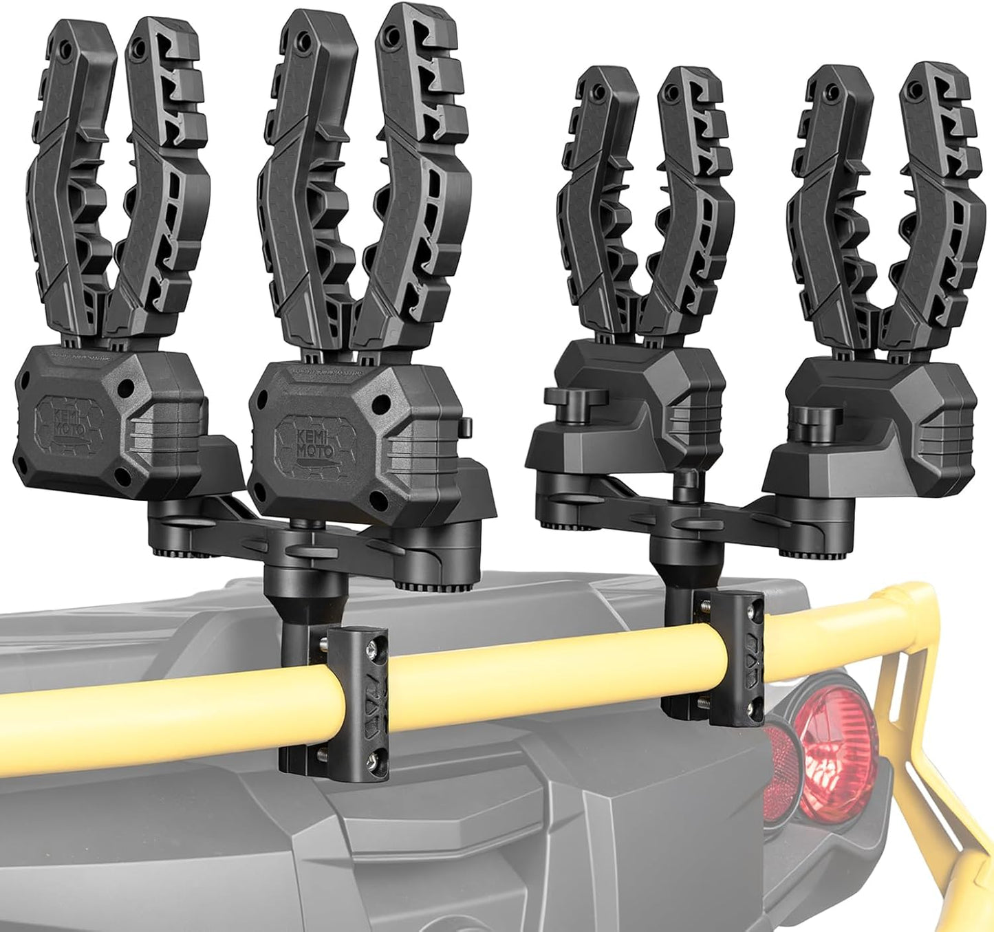 Kemimoto Tool Rack Mount for ATV/UTV 0.75-1.25 in Round Tubes