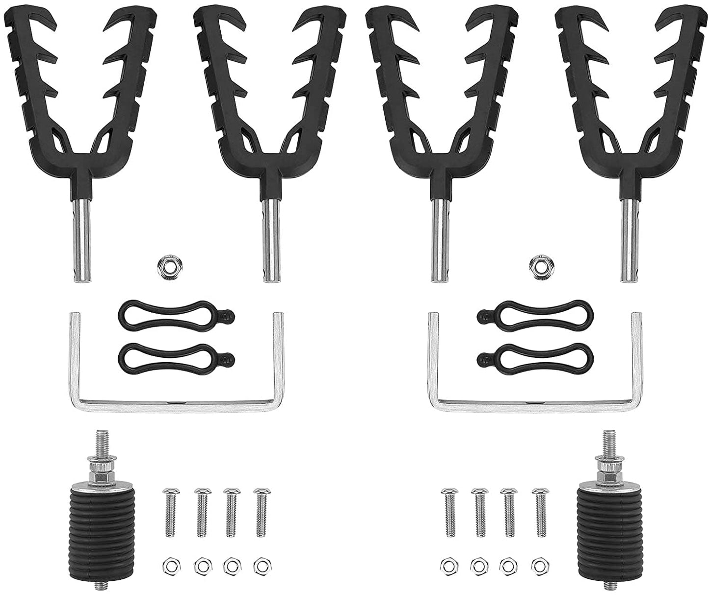 UTV Gun Mount Tool Rack Fit Polaris Ranger & General