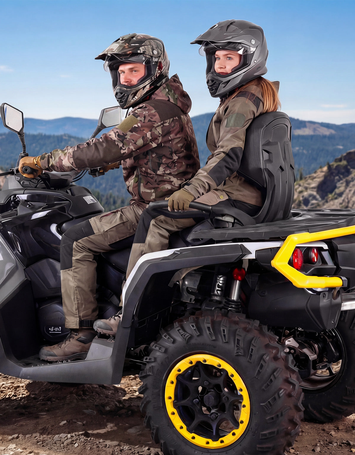Can-Am Outlander MAX Passenger Rear Seat with Armrest (2012–2024)