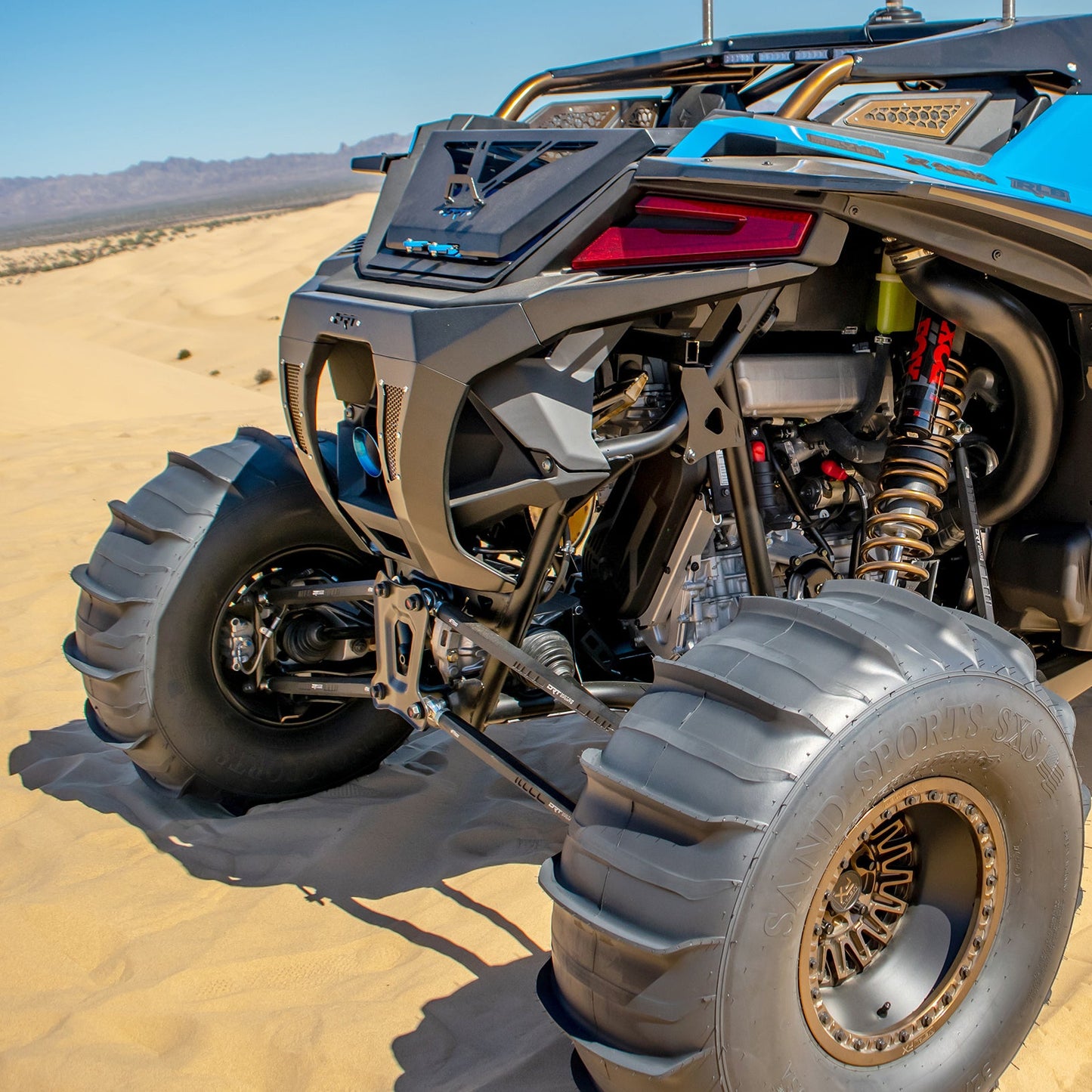 DRT Aluminum Hex Radius Rod Kit for Polaris RZR Pro