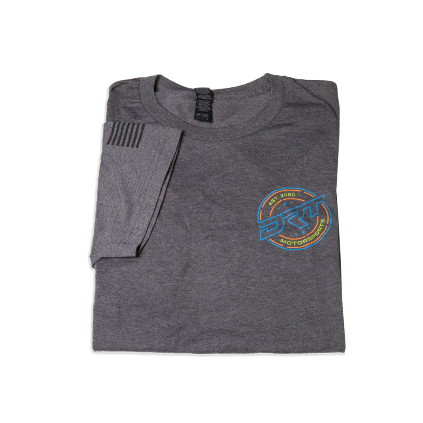 DRT Motorsports Retro Heather Grey Unisex T-Shirt Classic 100% Cotton