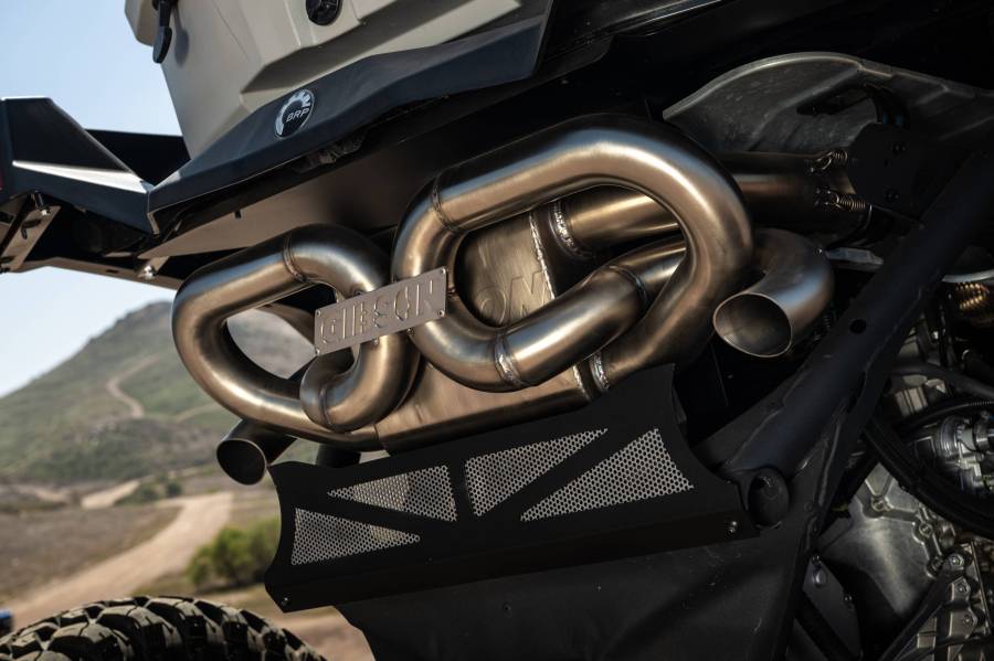 Gibson X Exhaust for Can‑Am Maverick X3 2017‑2025 T304 Steel