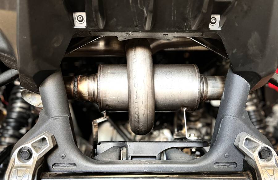 Gibson Performance Exhaust 98059 Stainless Steel Sidewinder for Can‑Am Maverick