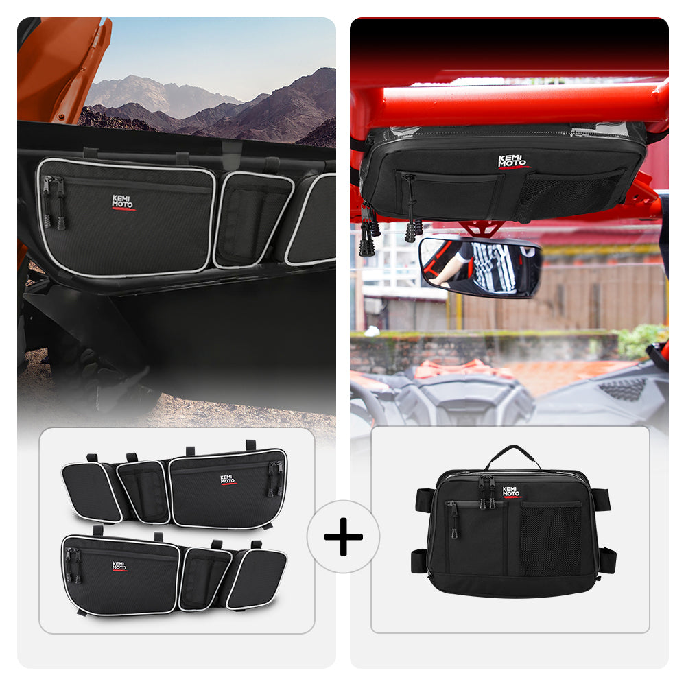 Kemimoto Front Roof Storage Bags 1680D Nylon