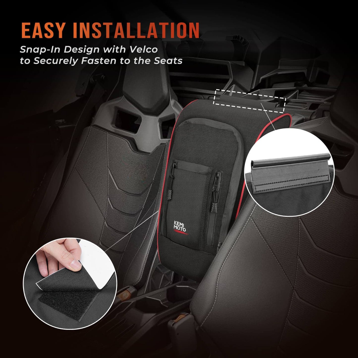 Tablet Holder & Console Storage Bag for Can‑Am Maverick X3