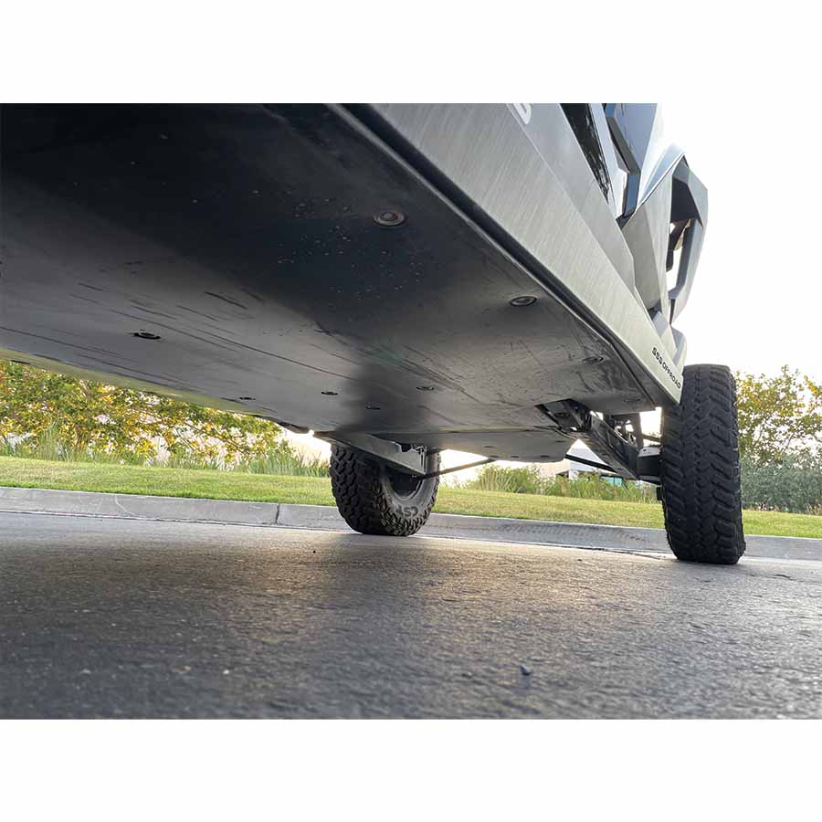 Premium 3-Piece UHMW Polaris RZR Pro R 4 Skid Plate System
