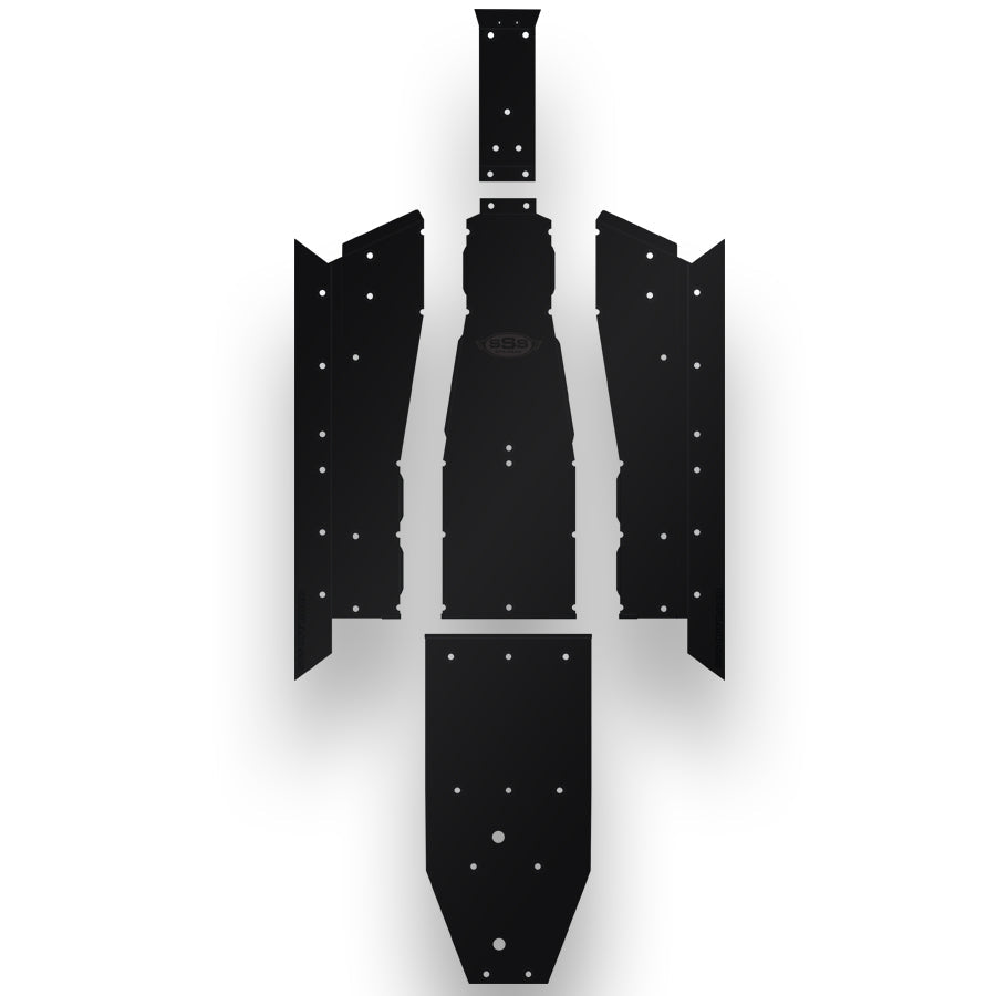 Ultimate Kawasaki Teryx KRX 1000-4 UHMW Skid Plate Kit