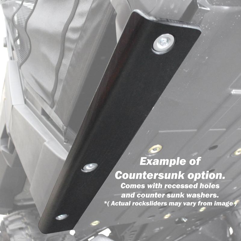 Polaris RZR 4 Seater UHMW Rock Sliders