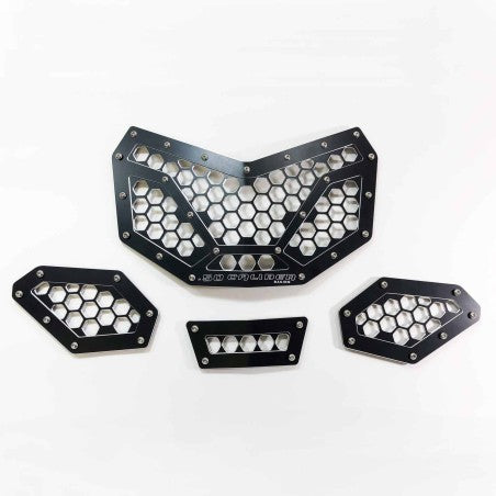 Custom CNC Billet Aluminum Grille for Can‑Am X3
