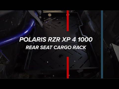 Polaris RZR XP 4 1000 Rear Seat Cargo Rack