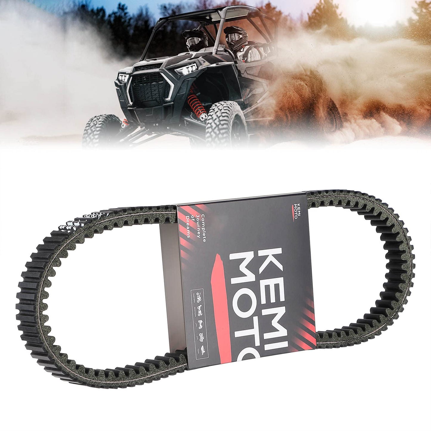 Kemimoto Heavy Duty Drive Belt for Polaris XP 1000 RZR