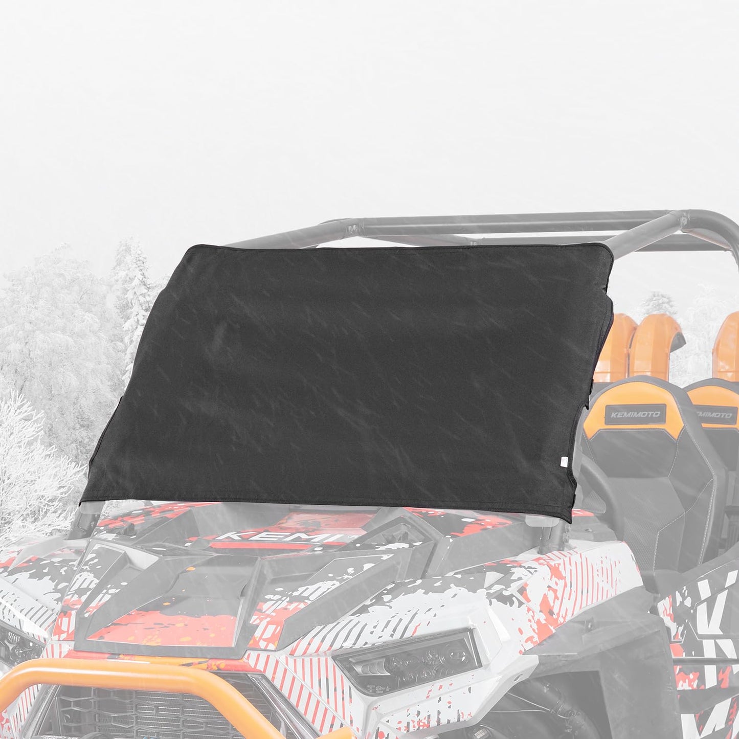 Kemimoto Windshield Cover for Polaris RZR XP 1000 Turbo