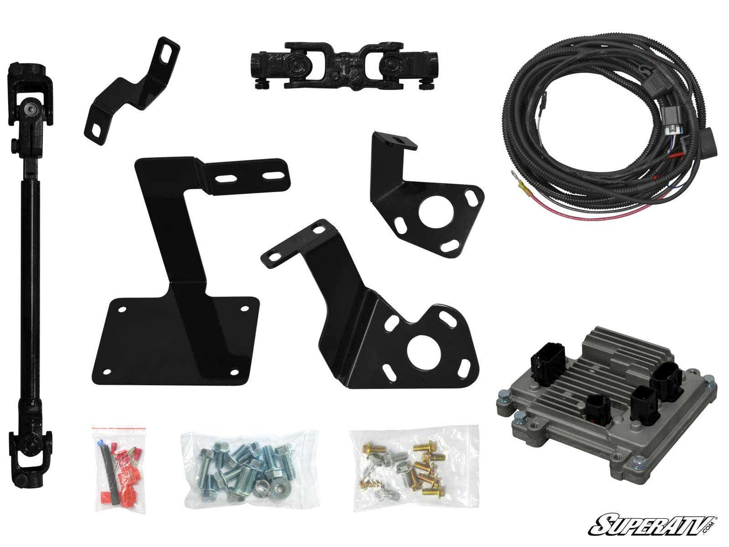 SuperATV Kawasaki Mule FXT Power Steering Kit EZ-STEER