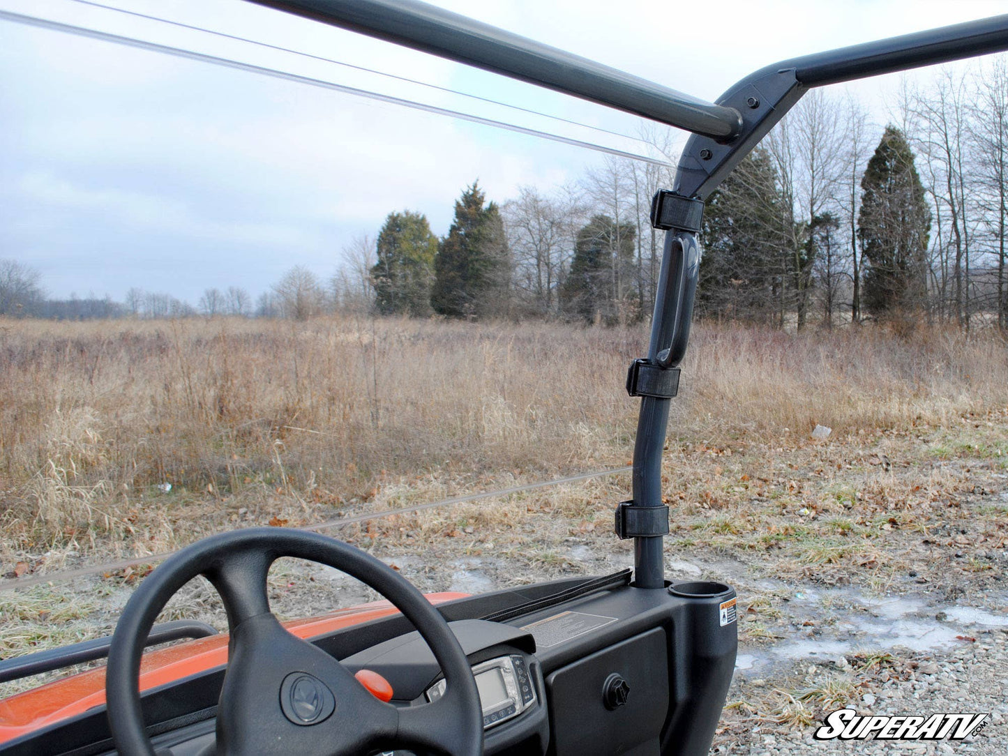 Kubota RTV X-900 / X-1120D Scratch-Resistant Full Windshield