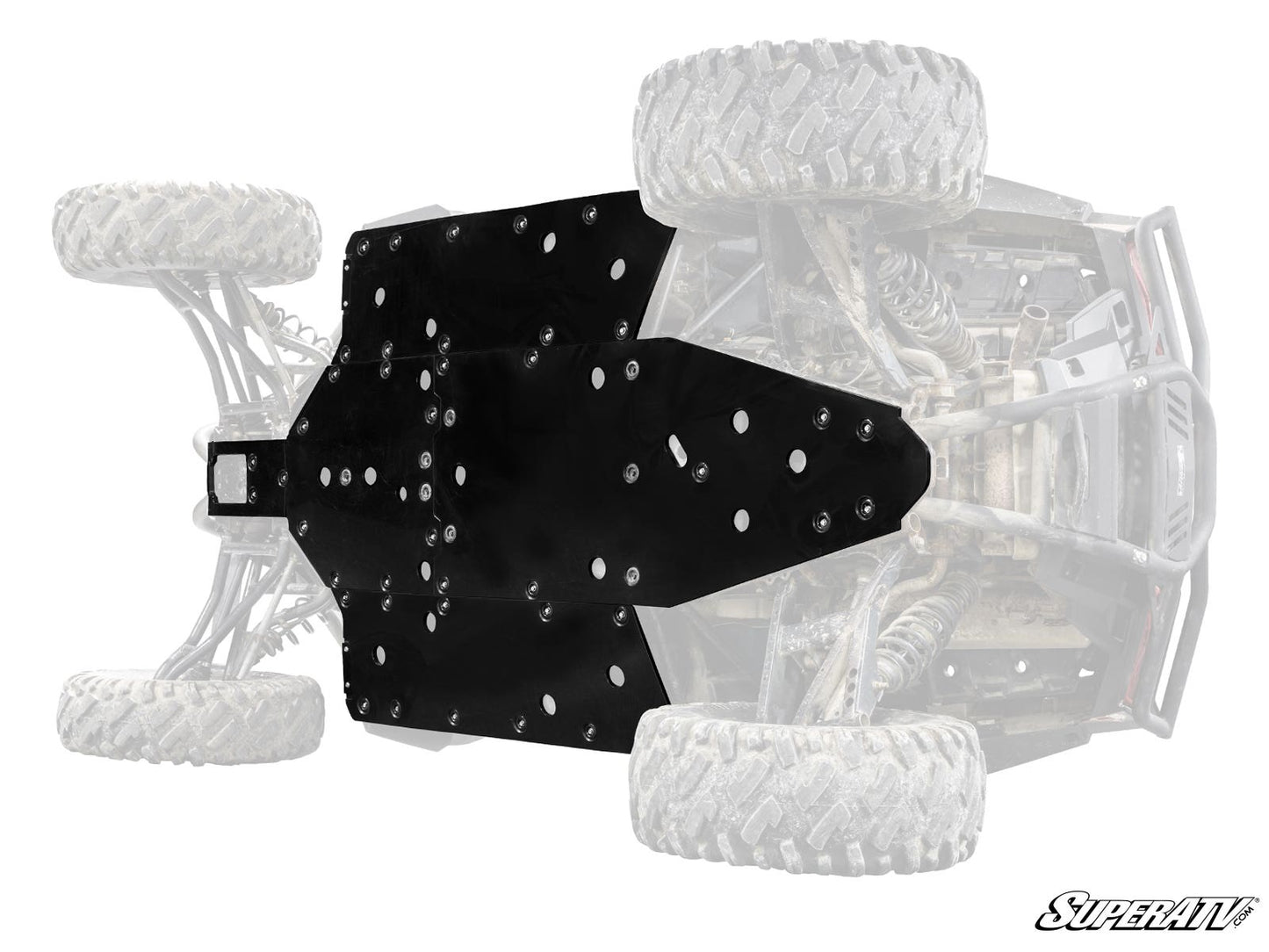 SuperATV Polaris RZR Trail 900 Full Skid Plate ARMW
