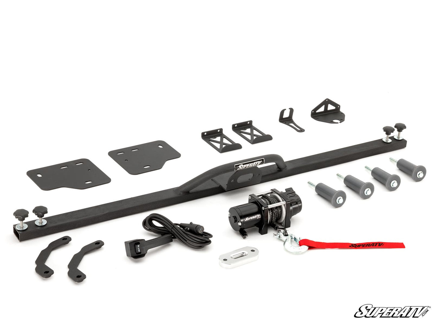 SuperATV Polaris Ranger 1000 Bed Winch 500‑lb
