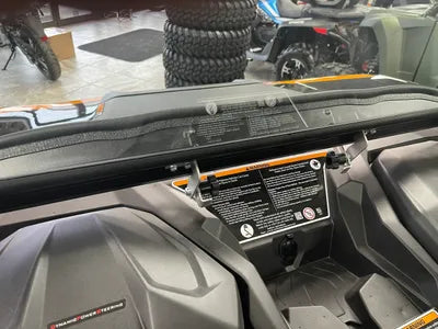 Can-Am Commander 2021+ Windshield for 2021-2025 Models, Black Frame