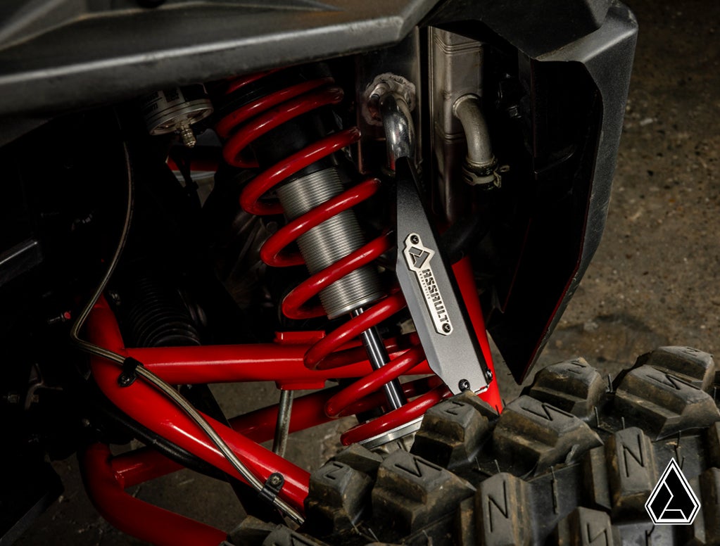 Assault Industries Extended Front Shock Guards Black 6061 T6