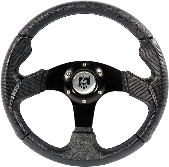 Force Steering Wheel Black Stitch