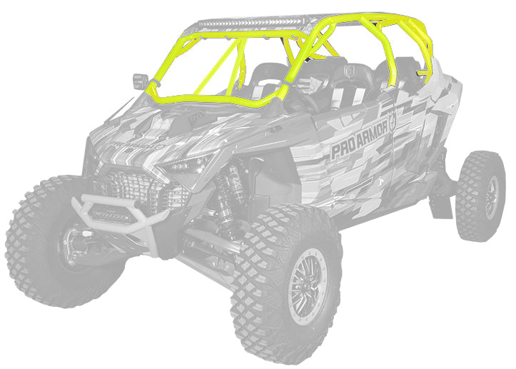 Pro R Mp Cage W/V Intrusion Lifted Lime
