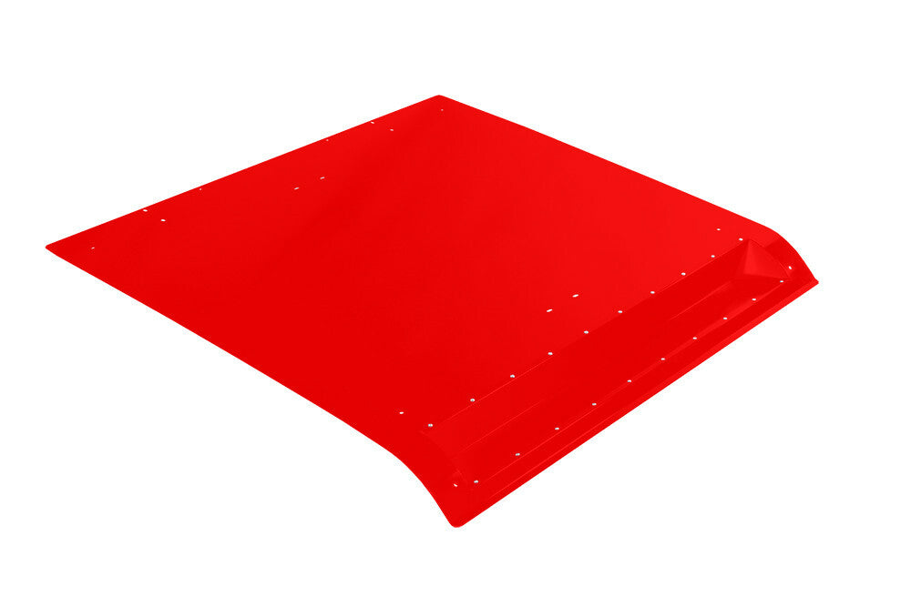 Asylum Roof W/Light Bar Pocket Red
