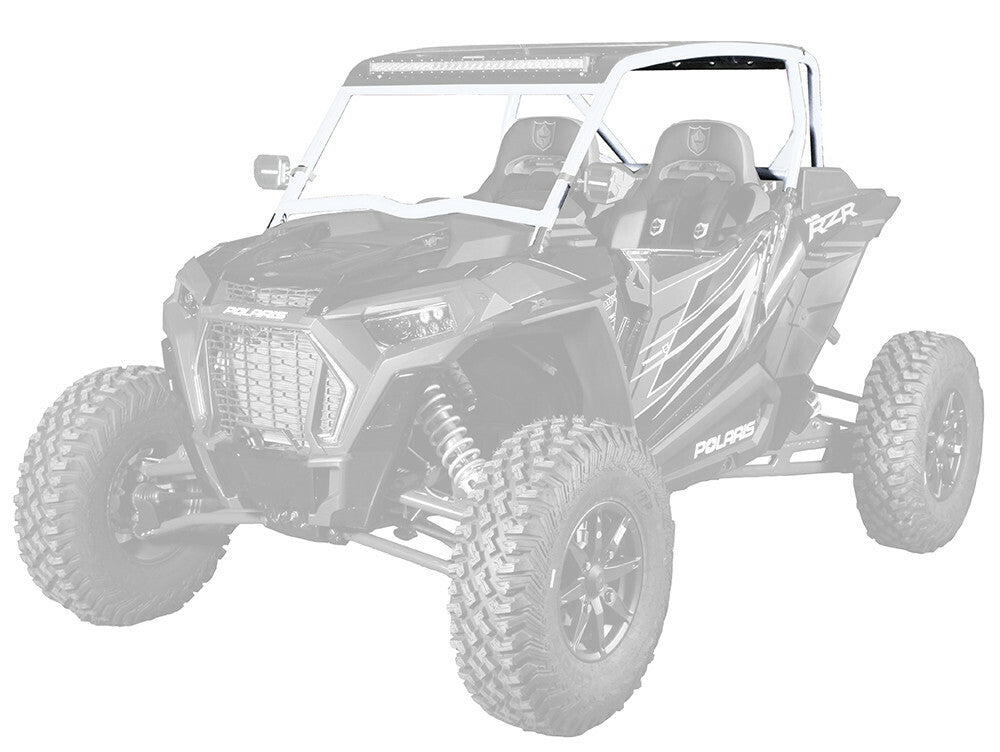 Cab Asylum Cage W/No Intrusion Matte White
