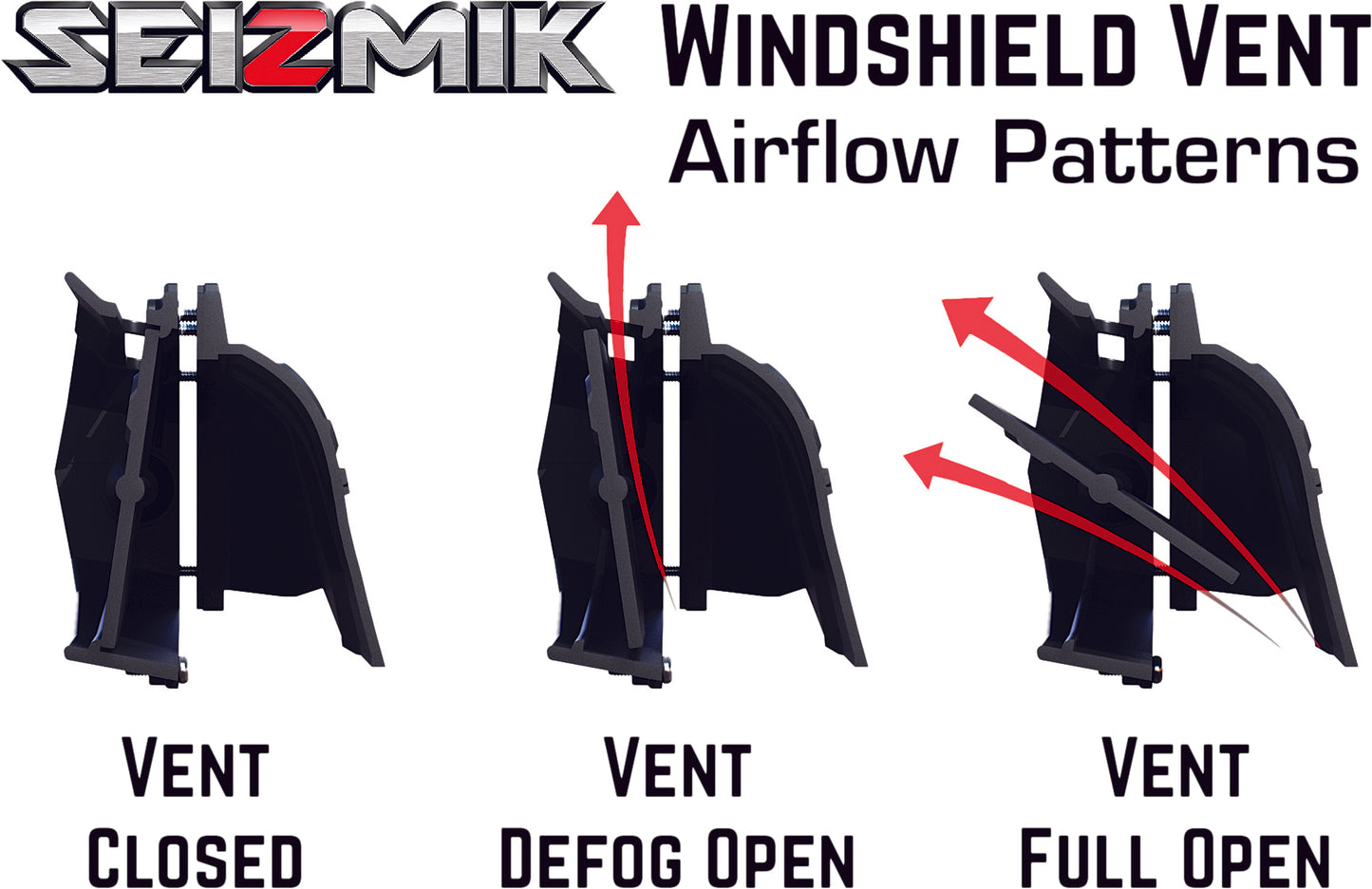 Versa Vent Acrylic Windshield