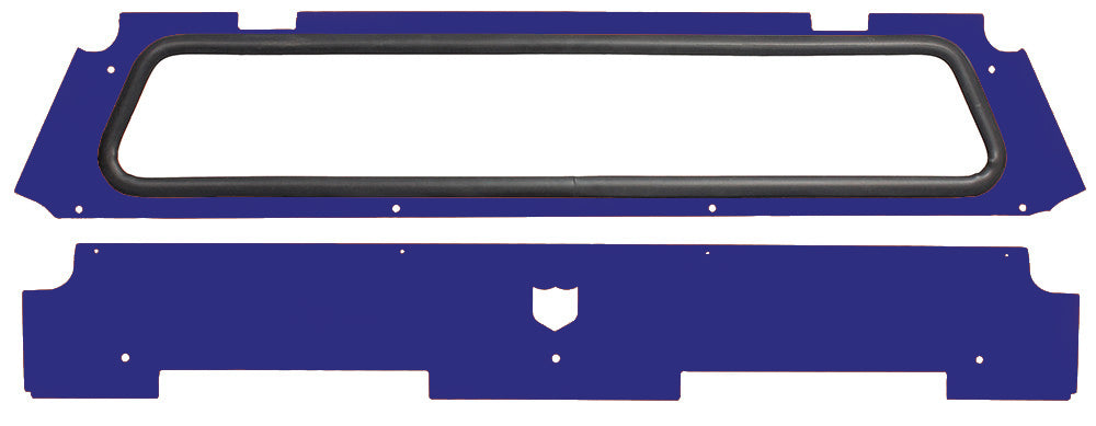 Rear Windshield Polaris Blue