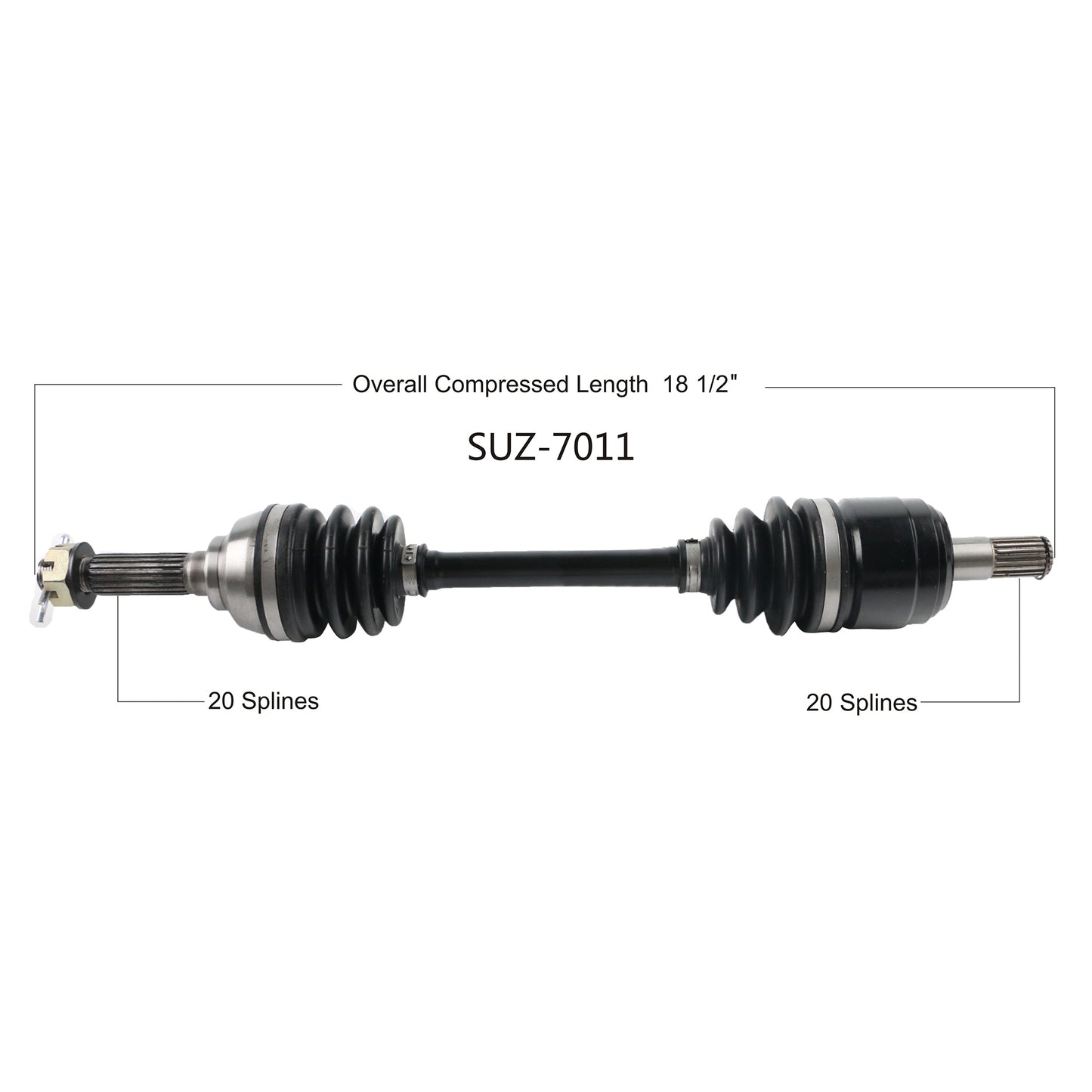 Oe 2.0 Axle Front Left