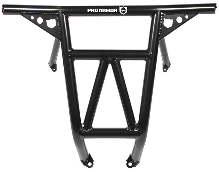 Race Rear Bumper Aluminum Black