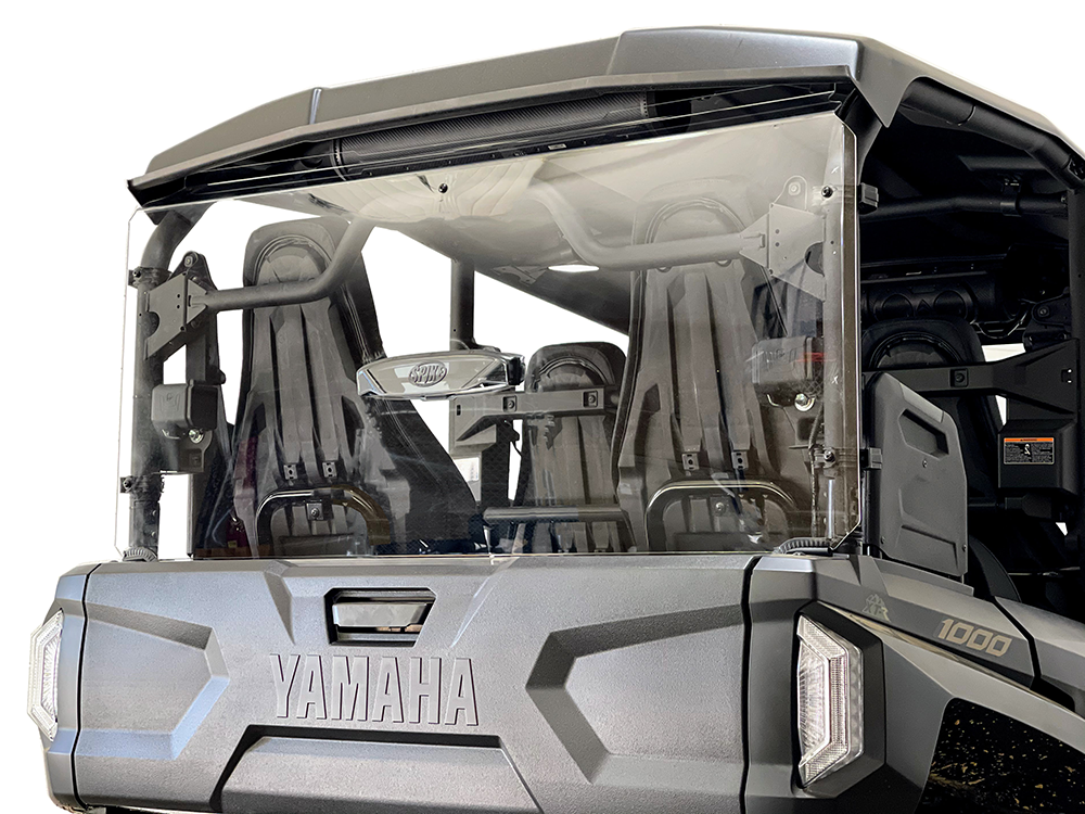 Rear Vented Windshield Clr Yam
