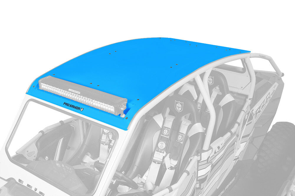 Asylum Roof W/Light Bar Pocket Sky Blue