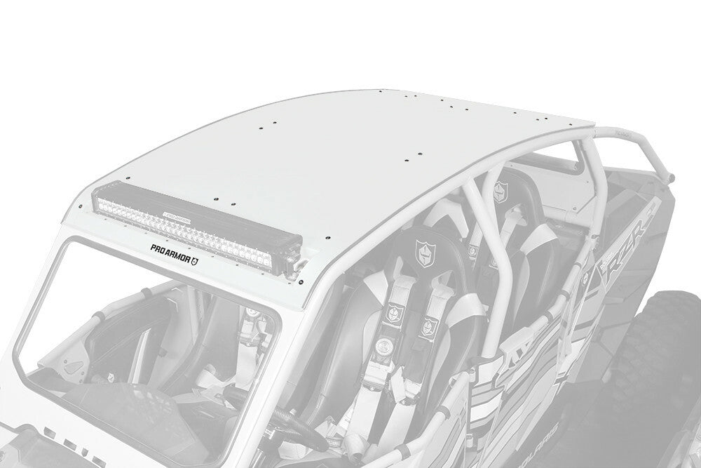 Asylum Roof W/Light Bar Pocket White Pearl