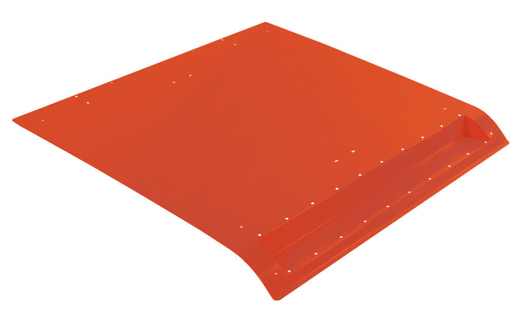 Asylum Roof W/Light Bar Pocket Orange Rust Metallic