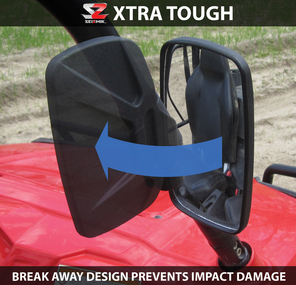Break Away Side Mirror Utv Rhino/Mule/All Polaris