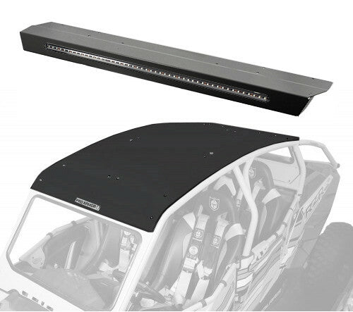 Asylum Rear Wing W/ Lightbar Solar Black