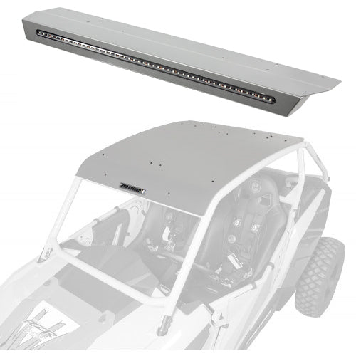 Asylum Roof W/ Light Bar Turbo Silver
