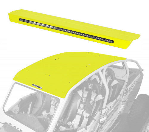Asylum Rear Wing W/ Lightbar Lime Squeeze