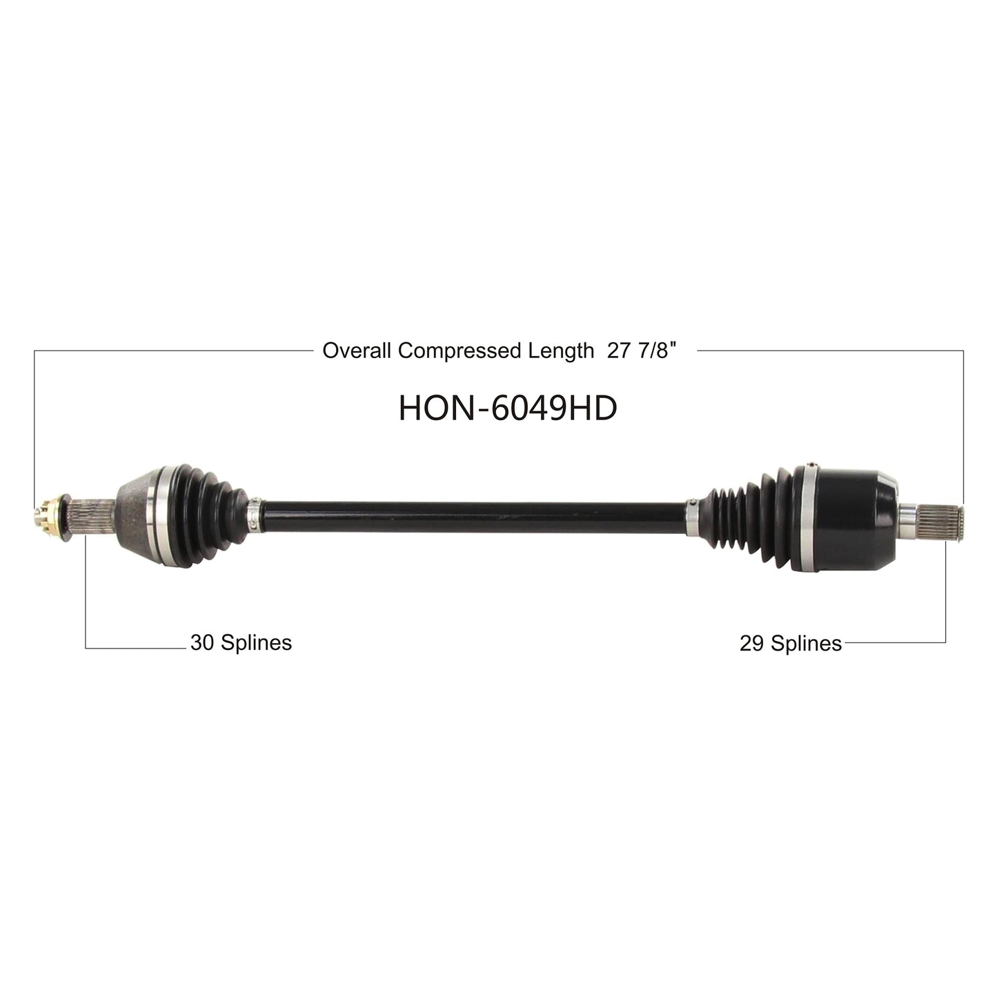 Hd 2.0 Axle Rear Hon