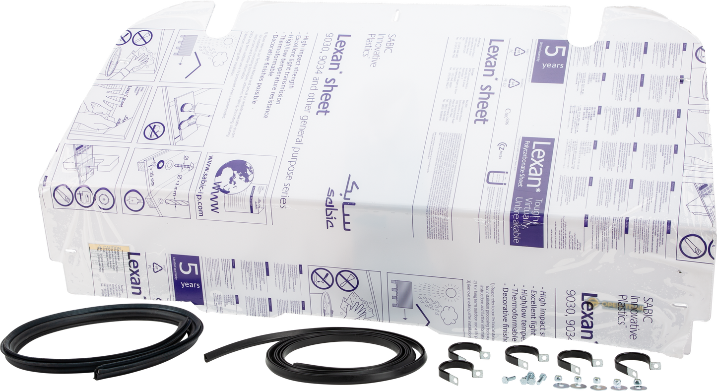 Rear Windshield Clr Pol Pol Rzr