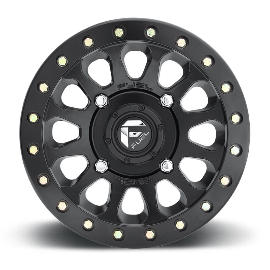 Fuel UTV Vector Beadlock Set Of 4 Wheels (With Optional Tire Package)