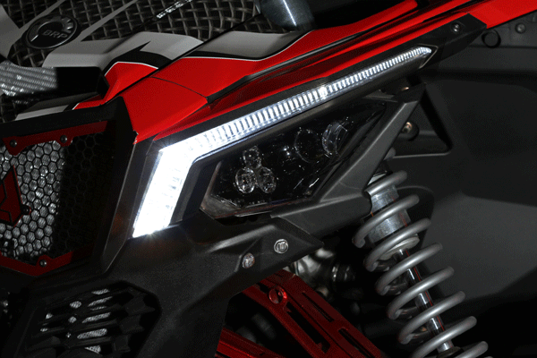 Can-Am X3 Plug and Play Turn Signal System - Uses Factory Tail Lights - Includes Horn