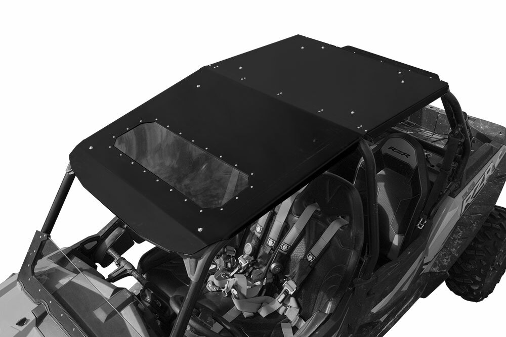 Polaris RZR XP 4 1000 And XP 4 Turbo Fast Back Aluminum Roof With Sunroof