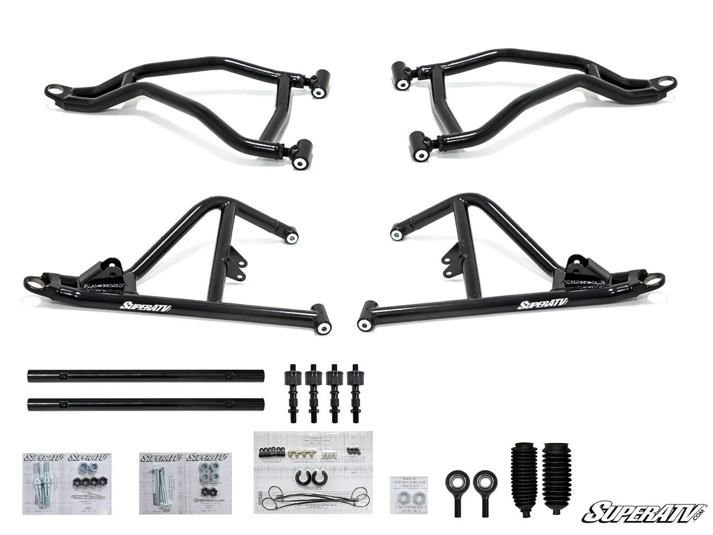 Polaris RZR XP Turbo High Clearance 2 Inch Forward Offset A-Arms