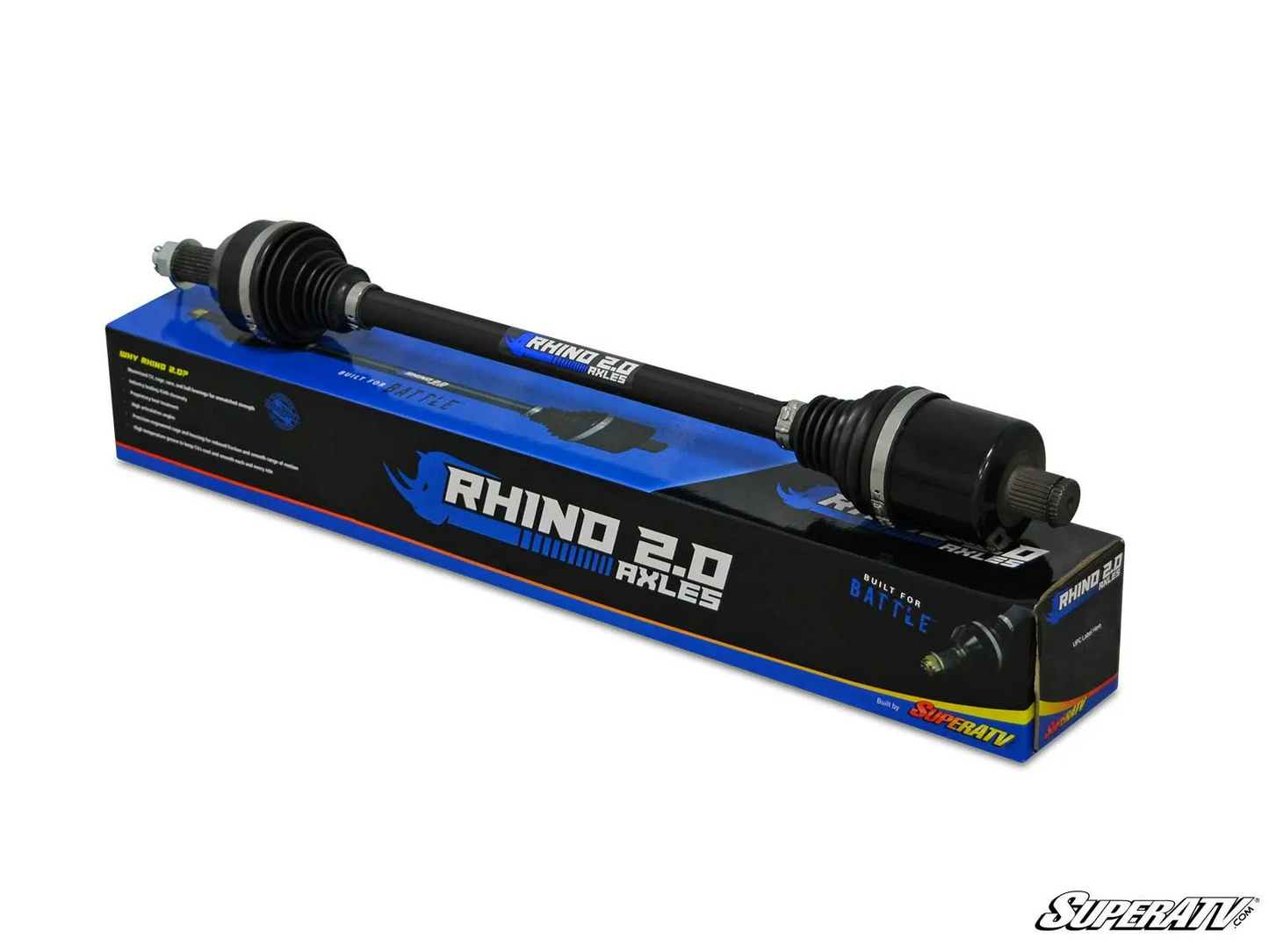 Polaris RZR XP Turbo Long Travel Axles Rhino 2.0