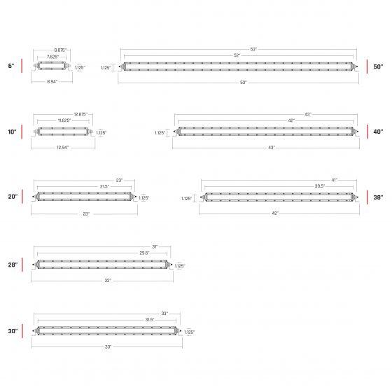 SR- Series 10" Spot/ Flood Combo Amber